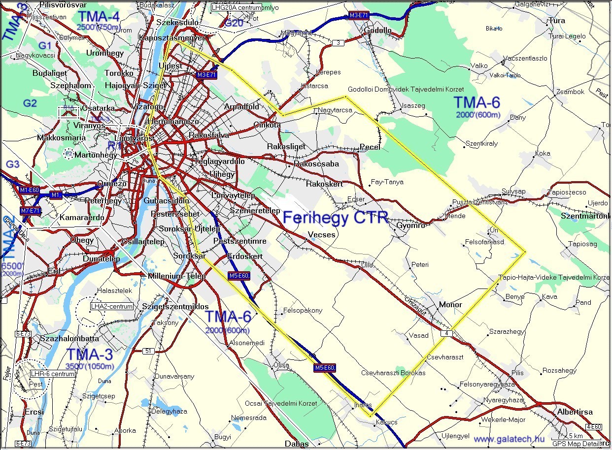 budapest térkép ferihegy Bp TMA 2007.05.10 től budapest térkép ferihegy