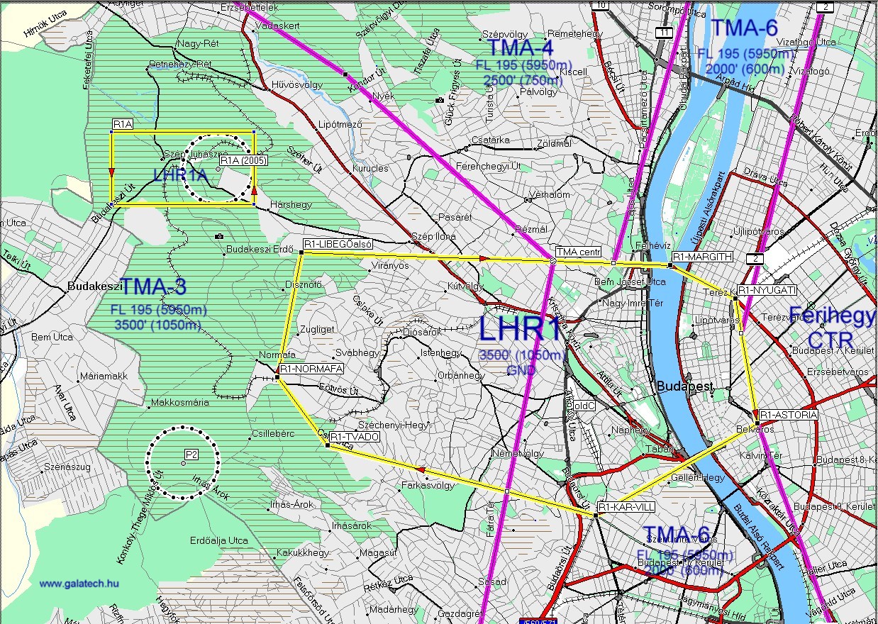 budapest szintvonalas térkép Bp TMA 2007.05.10 től budapest szintvonalas térkép