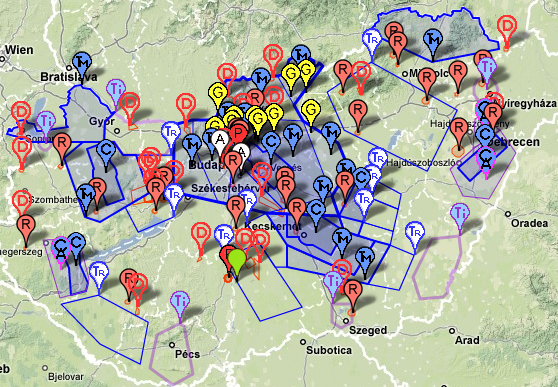 légtér térkép MKK airspace route planner légtér térkép