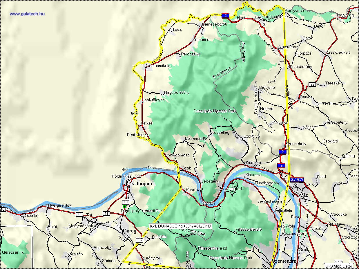 börzsöny domborzati térkép Bp TMA 2007.05.10 től börzsöny domborzati térkép